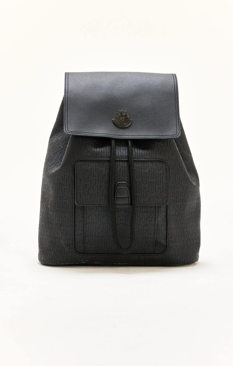 Messi x SikSilk Black Pu Rucksack