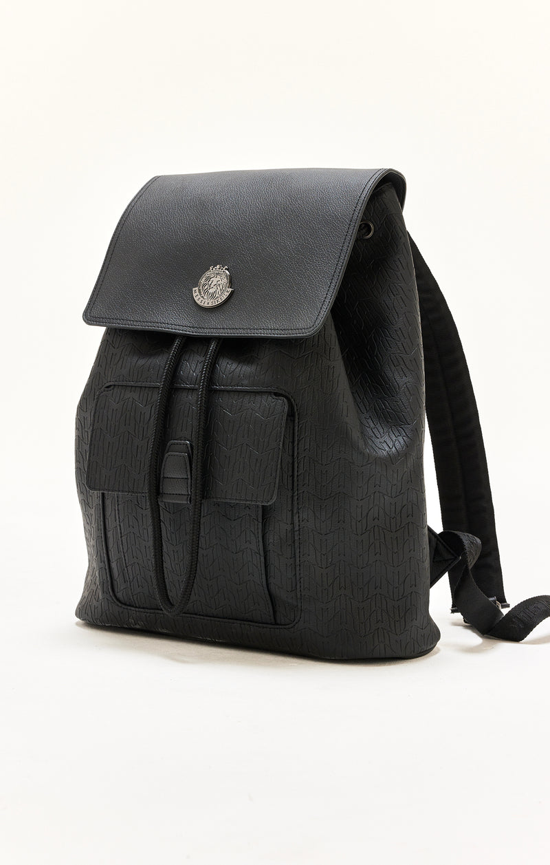 Messi x SikSilk Black Pu Rucksack (1)