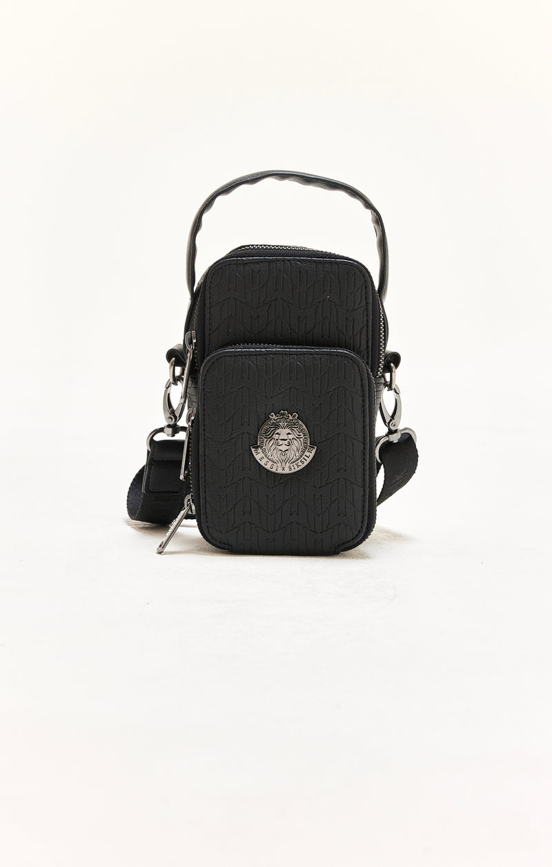 Messi X SikSilk Pouch - Black & Gunmetal