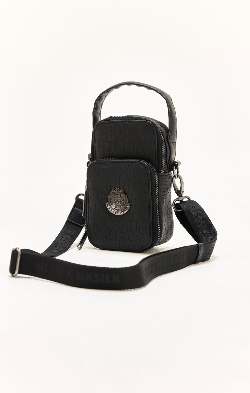 Messi X SikSilk Pouch - Black & Gunmetal (1)