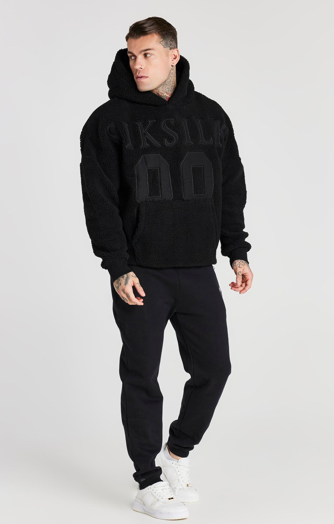 Black Borg Hoodie | SikSilk UK