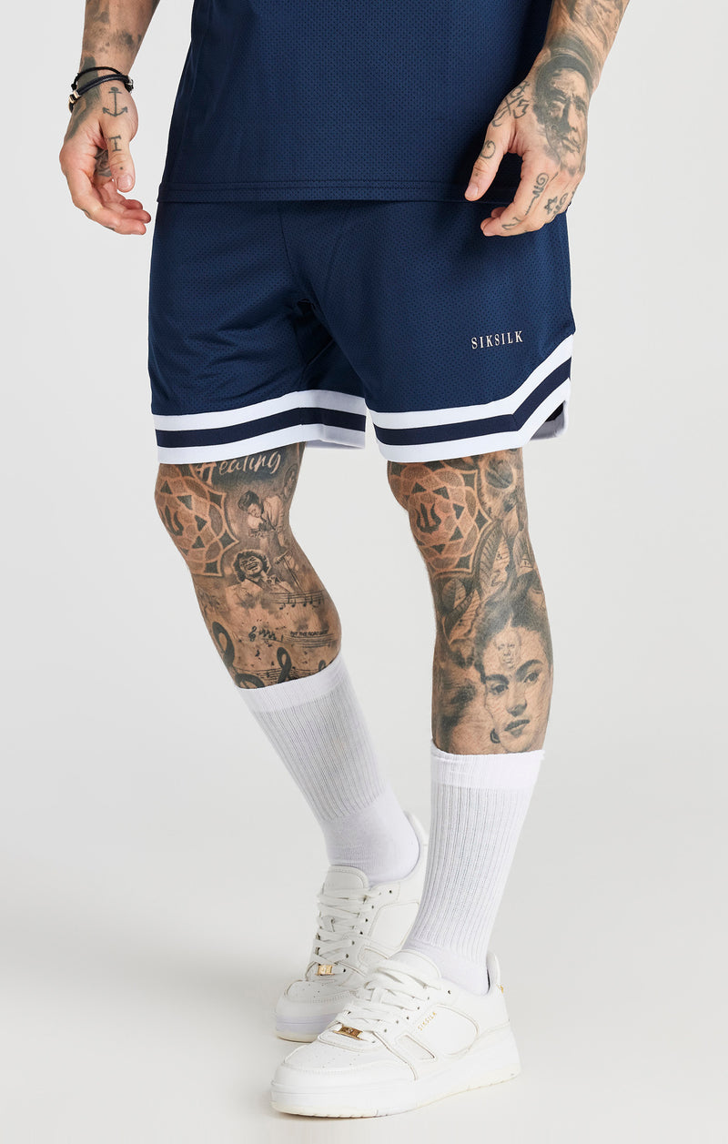 Navy Basketball Short