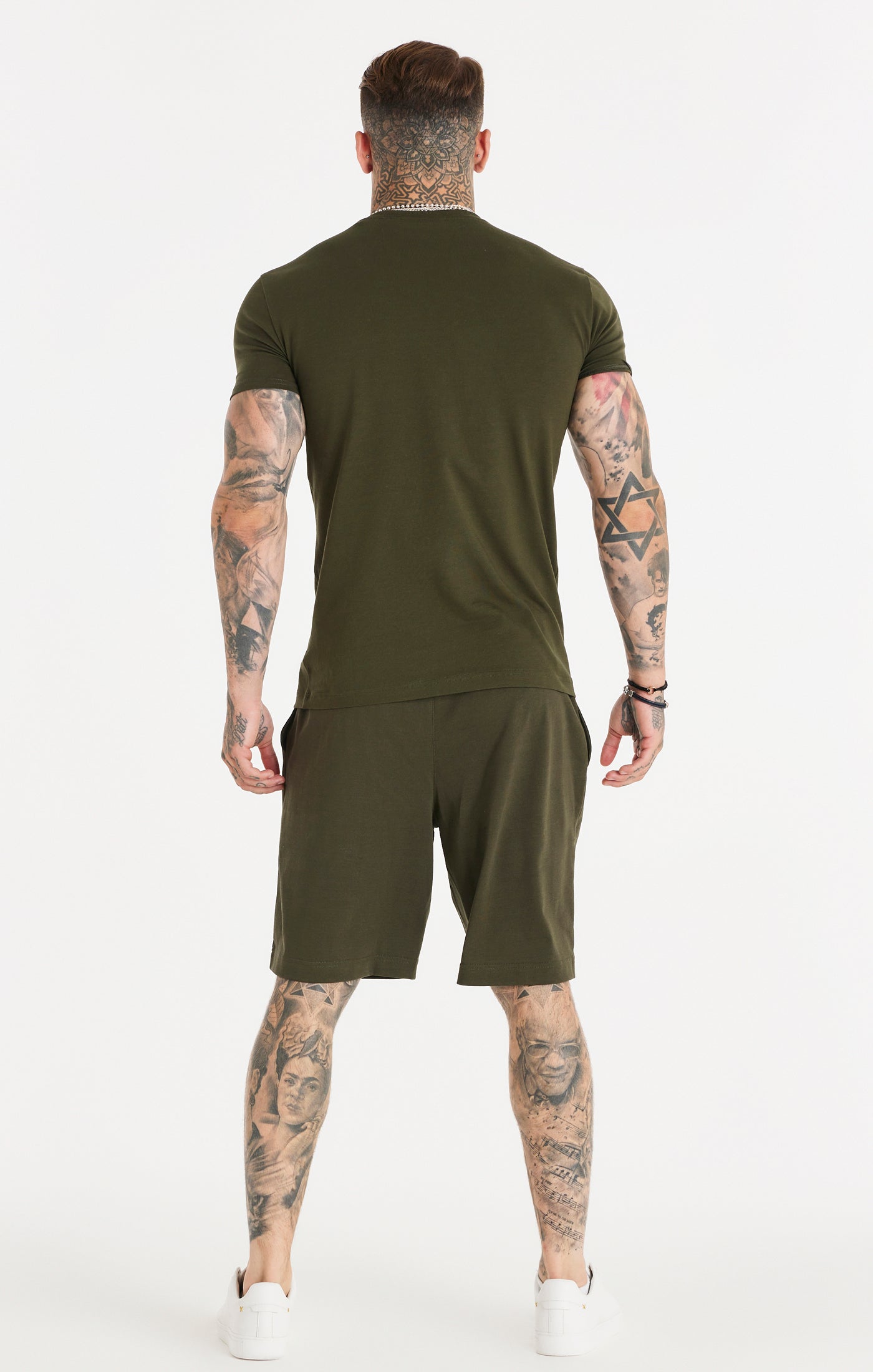 Load image into Gallery viewer, Khaki Muscle Fit T-Shirt (3)