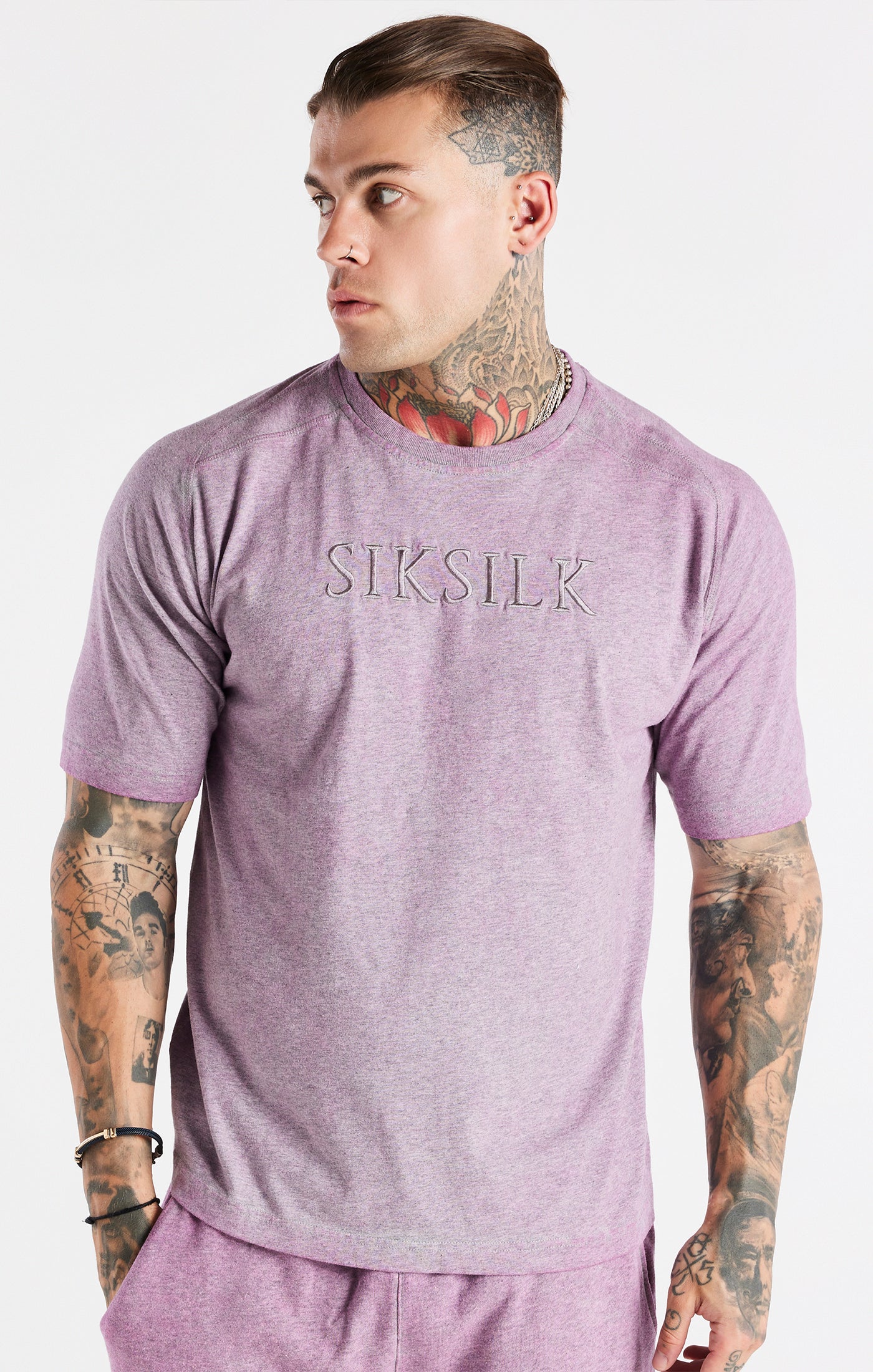 Load image into Gallery viewer, Washed Pink Muscle Fit T-Shirt