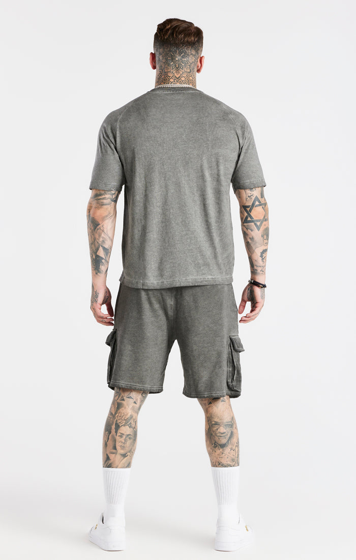 Grey Cargo Short (2)