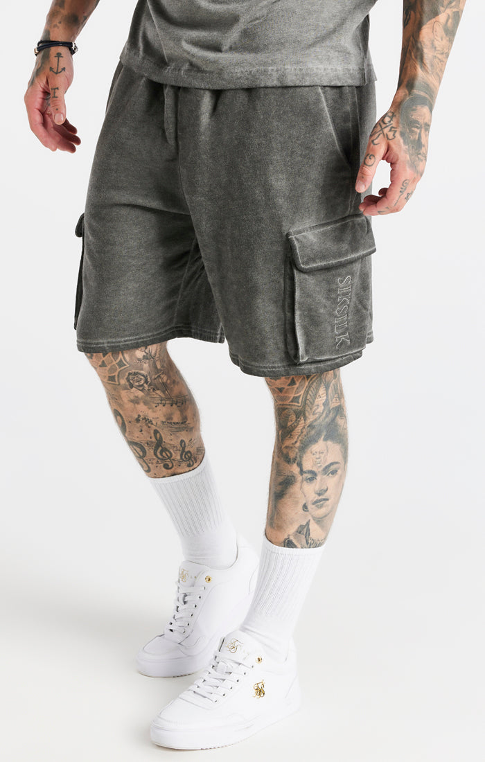 Grey Cargo Short