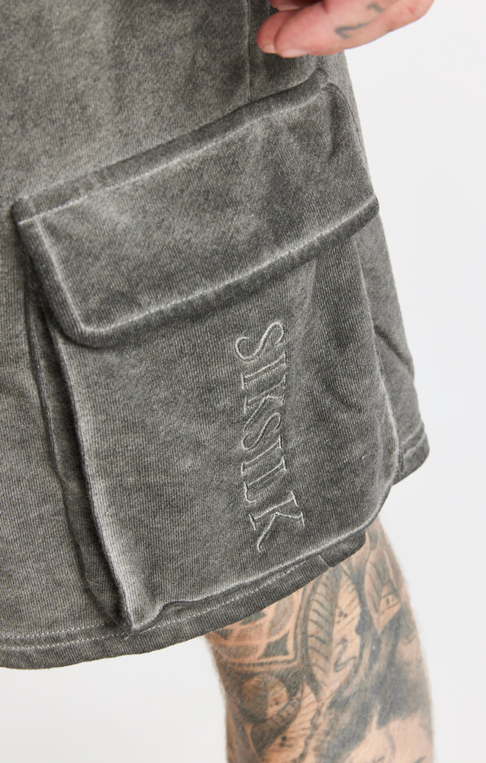 Grey Cargo Short (4)