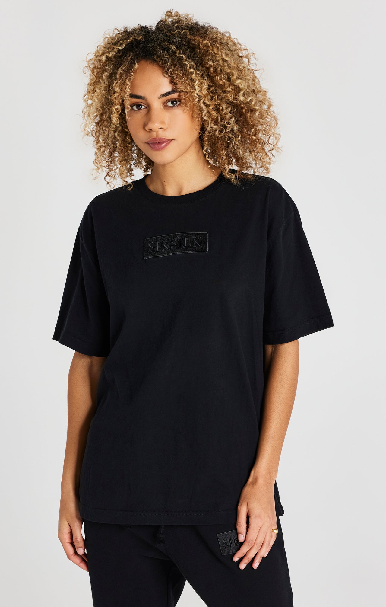 Black Oversized T-Shirt (2)