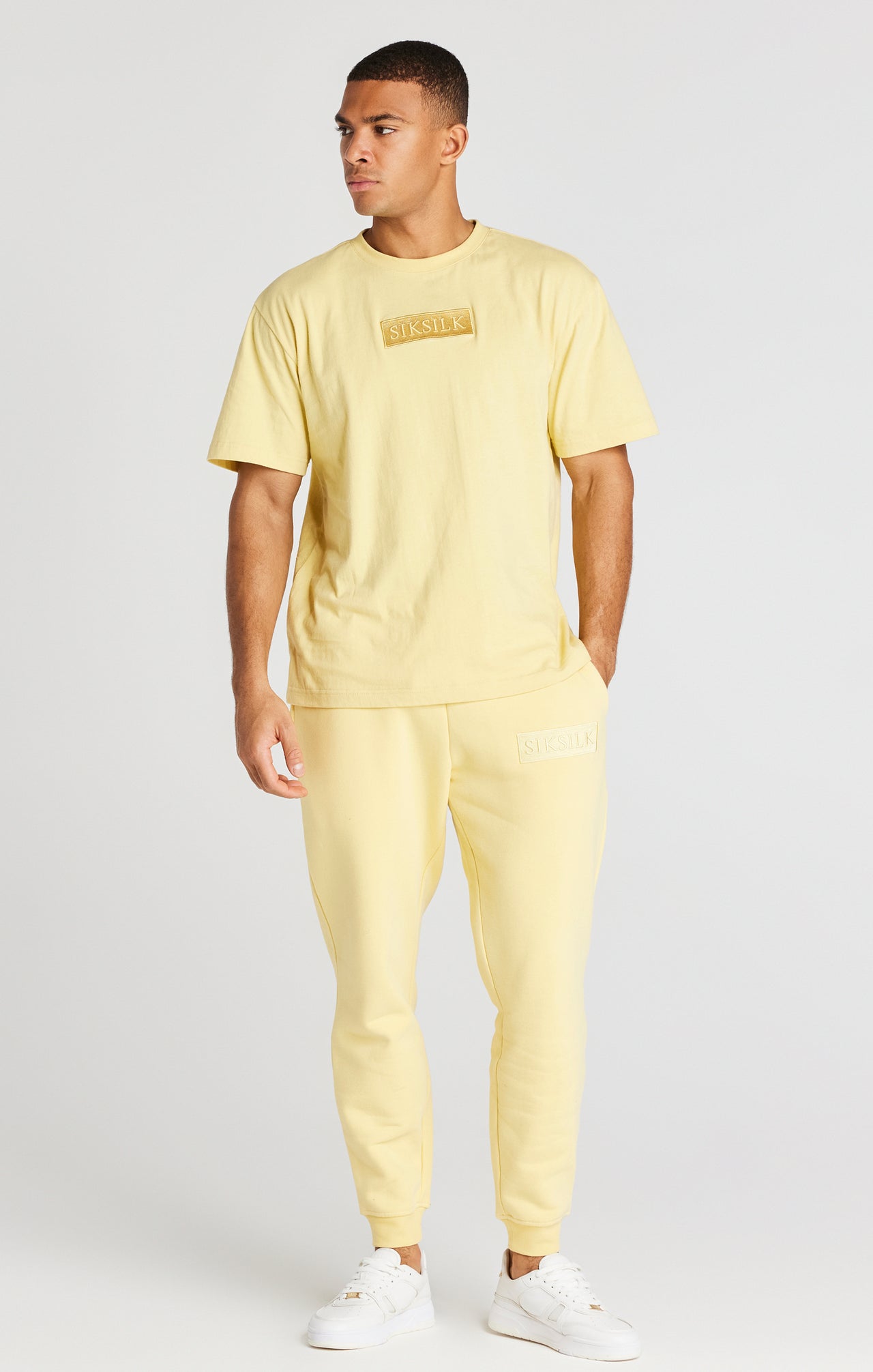 Yellow Relaxed Fit Cuffed Jogger (3)