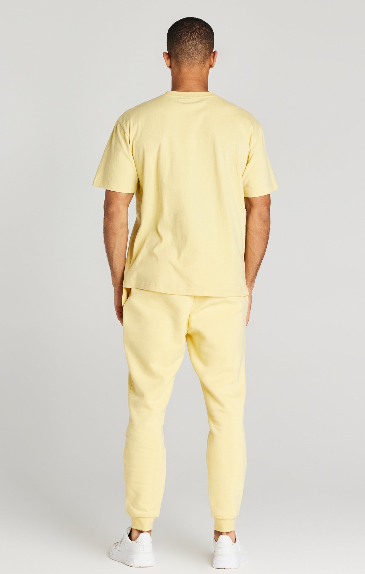 Yellow Relaxed Fit Cuffed Jogger (4)