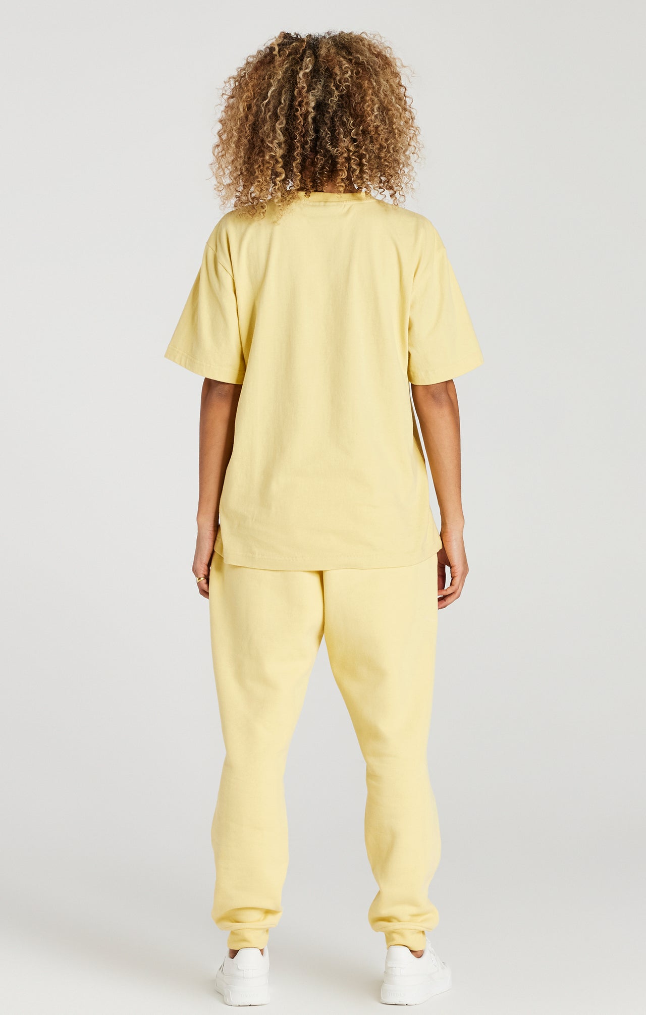 Yellow Relaxed Fit Cuffed Jogger (7)