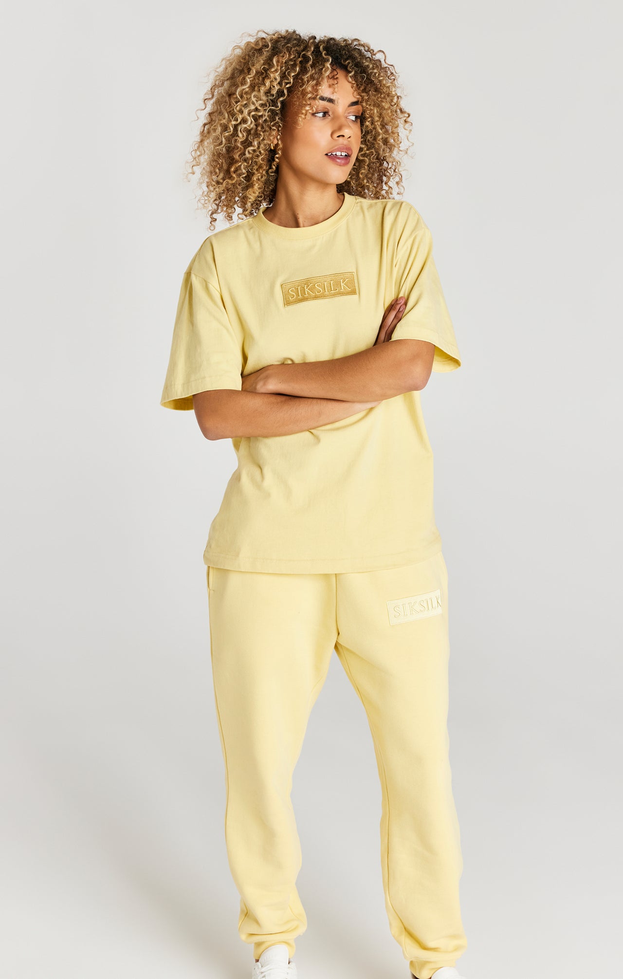 Yellow Relaxed Fit Cuffed Jogger (5)