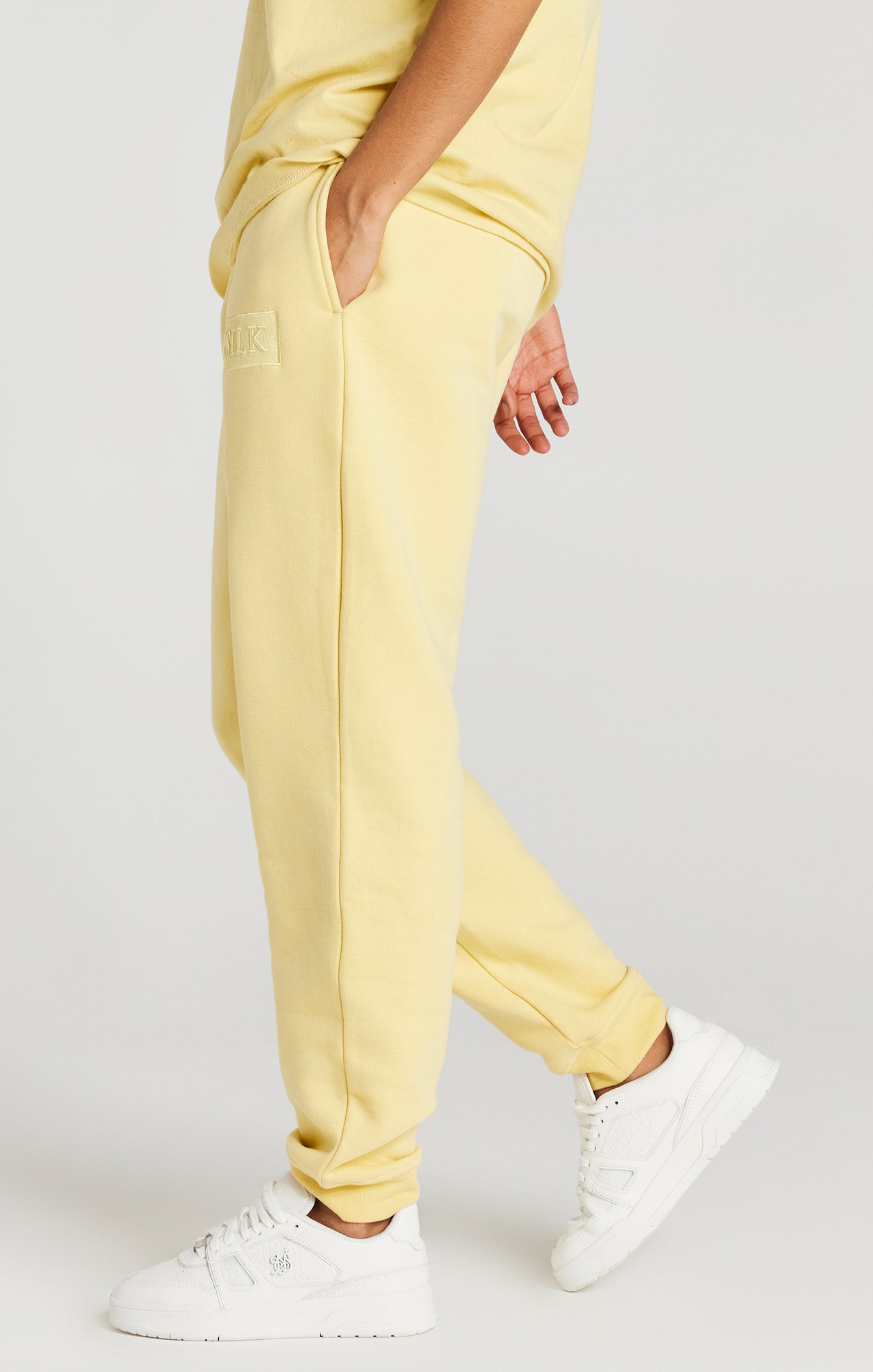 Yellow Relaxed Fit Cuffed Jogger (1)