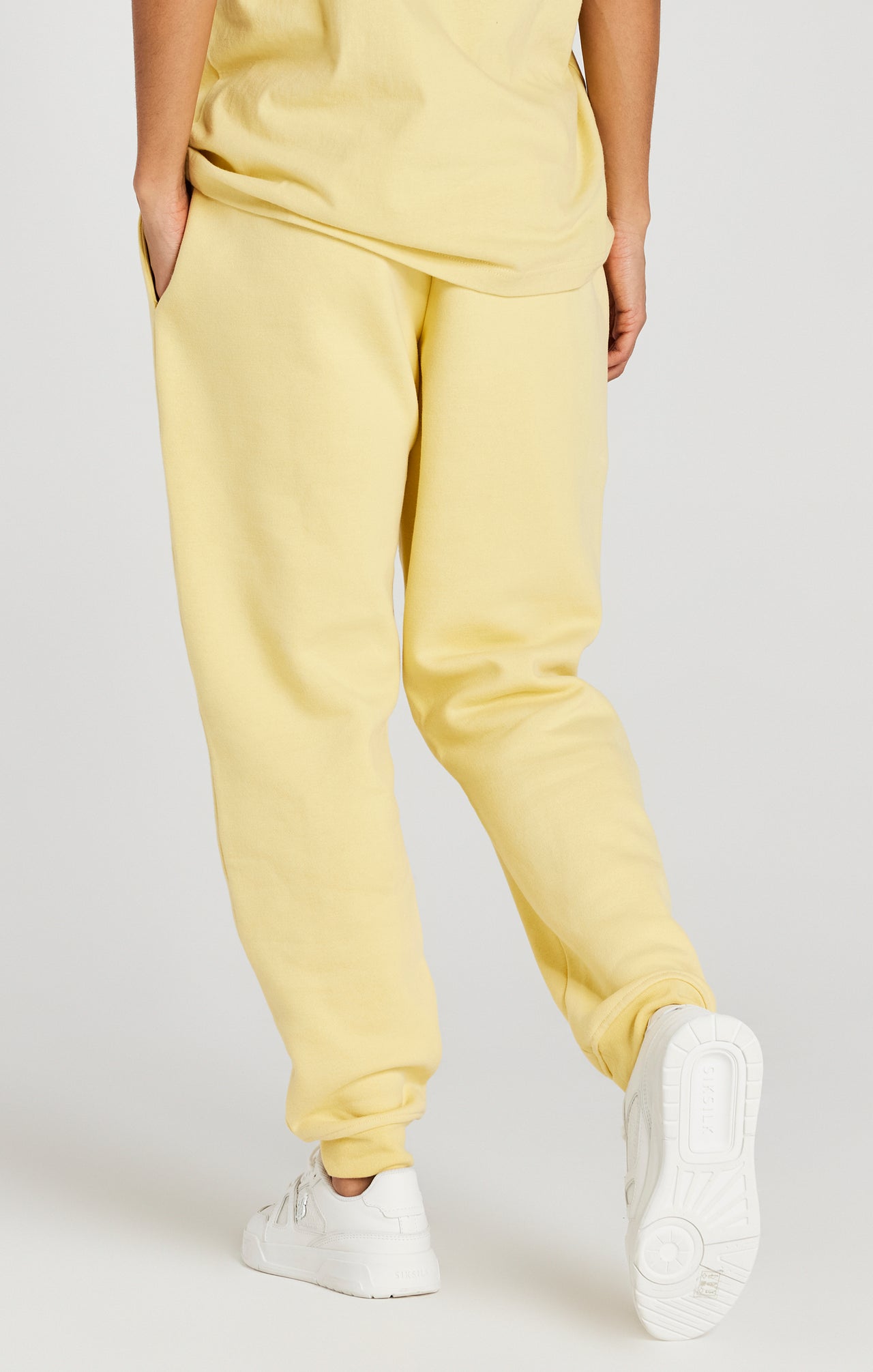 Yellow Relaxed Fit Cuffed Jogger (2)