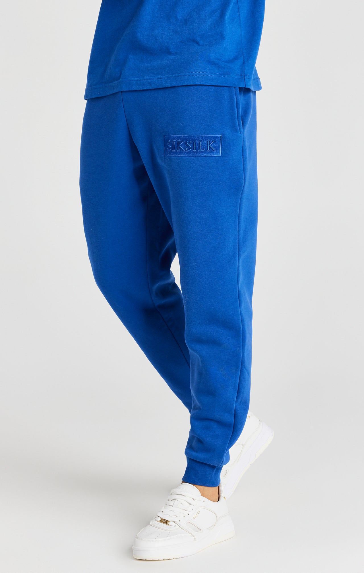 Blue Relaxed Fit Cuffed Jogger (1)