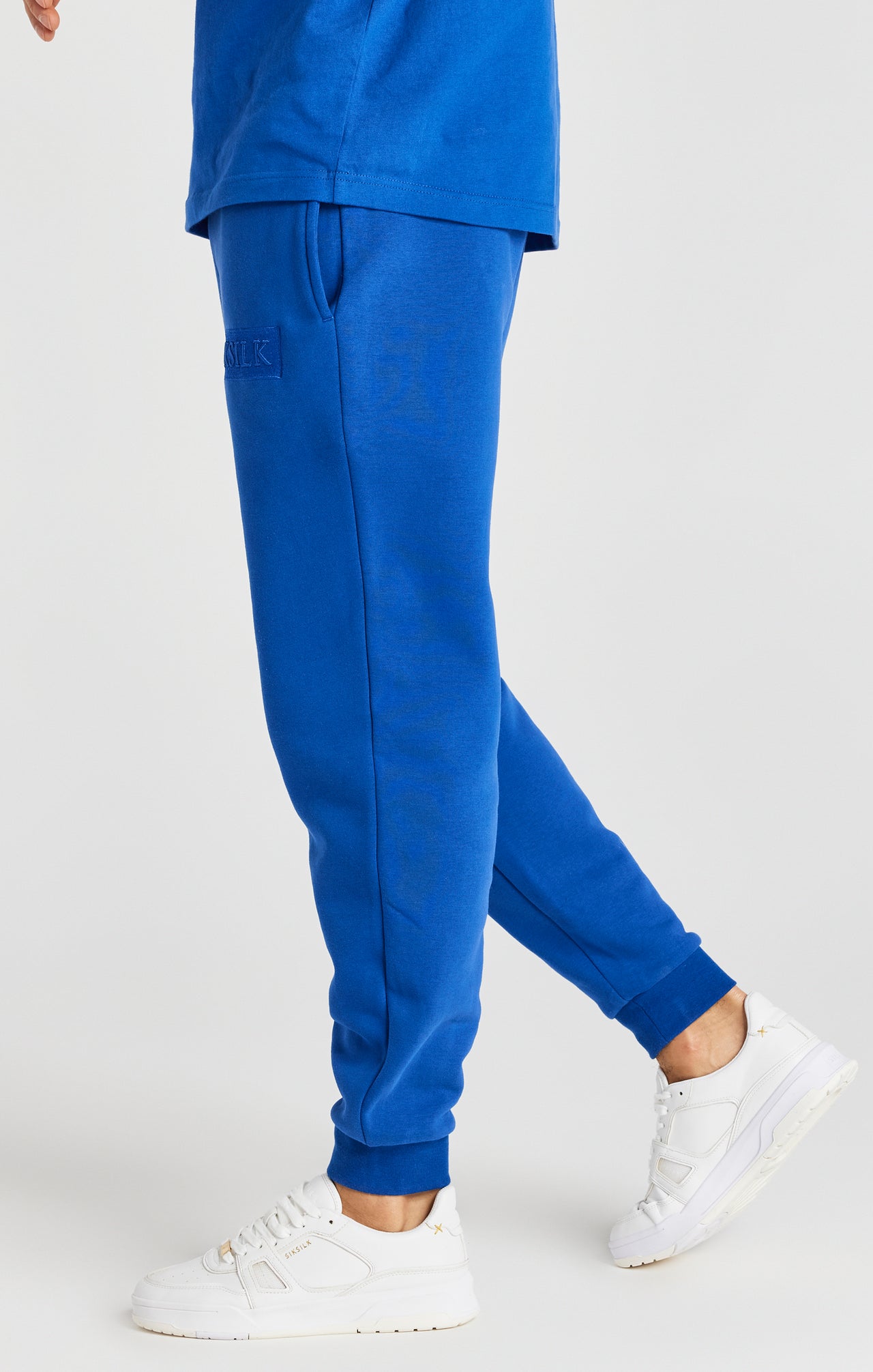 Blue Relaxed Fit Cuffed Jogger (2)