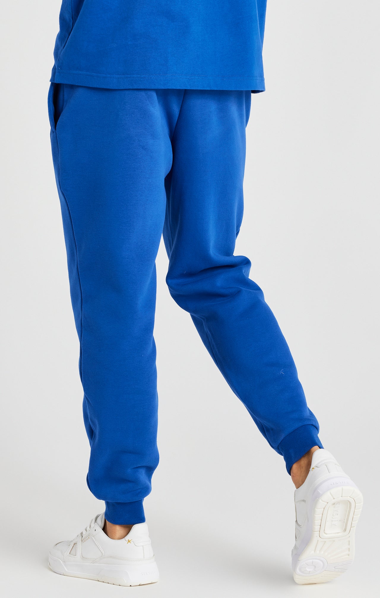 Blue Relaxed Fit Cuffed Jogger (3)