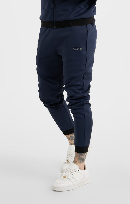 Navy Sports Brand Carrier Pant
