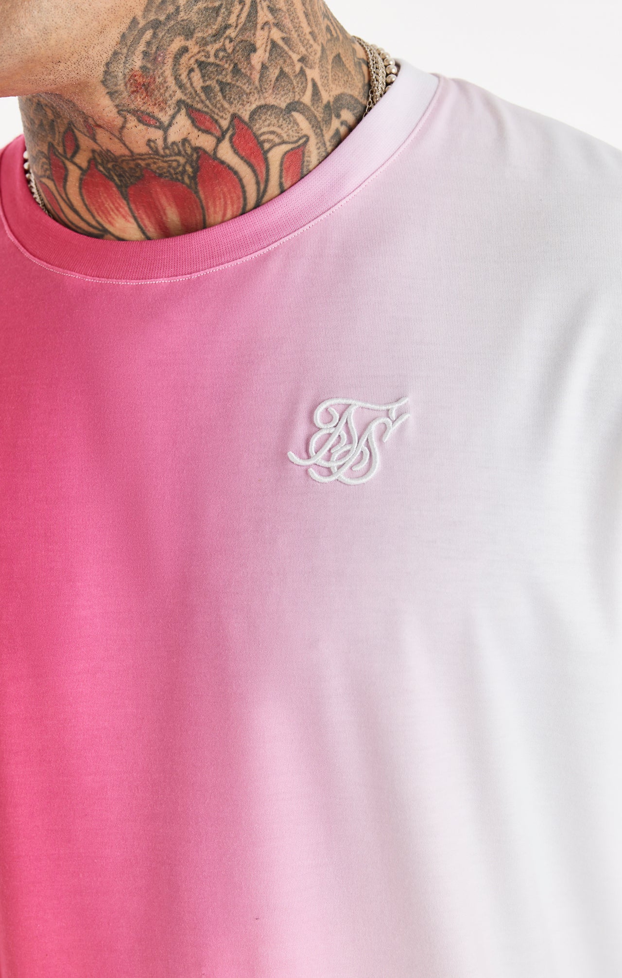 Pink Fade Oversized T-Shirt (1)