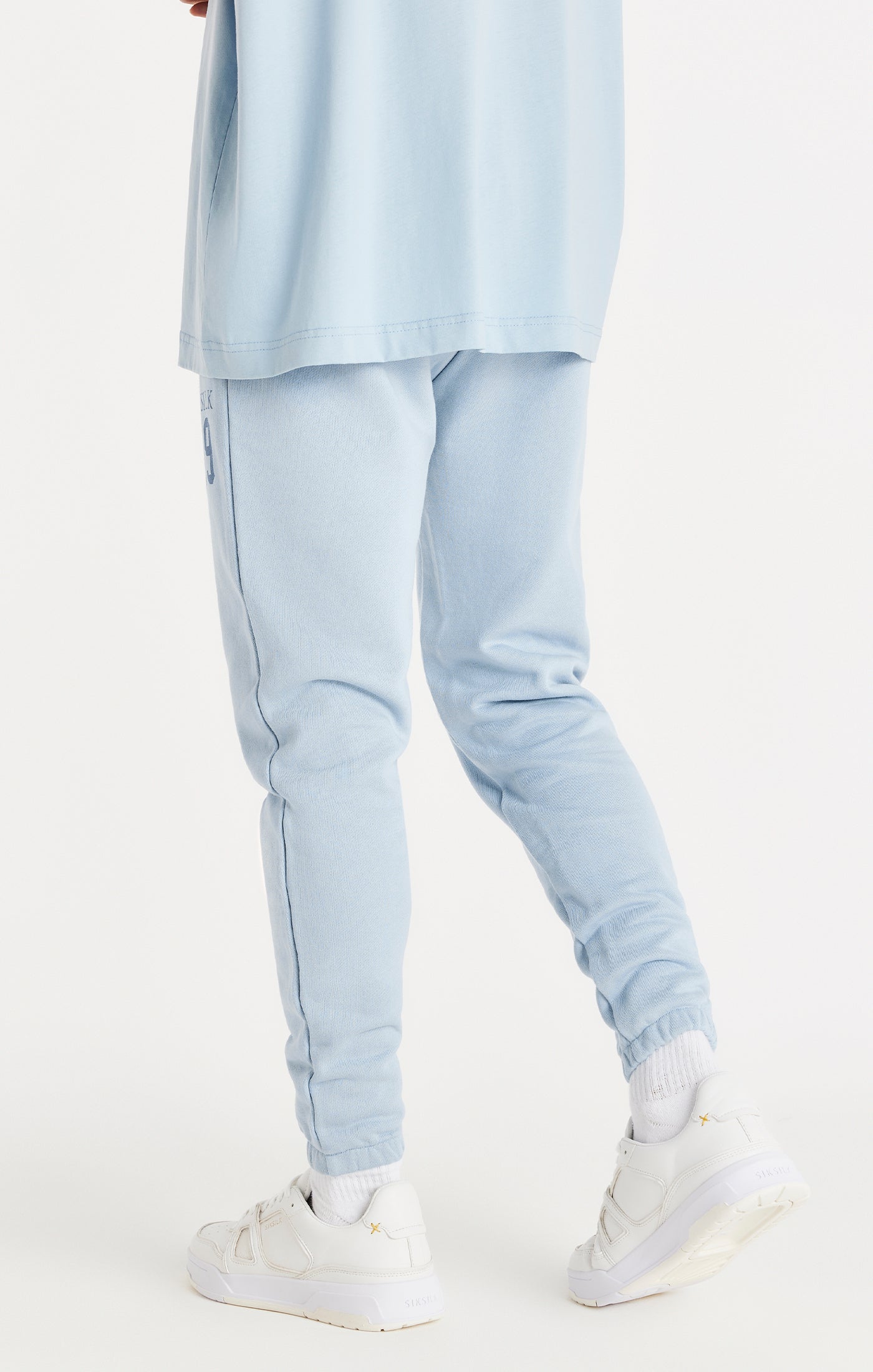 Load image into Gallery viewer, Blue Relaxed Fit Cuff Jogger (2)