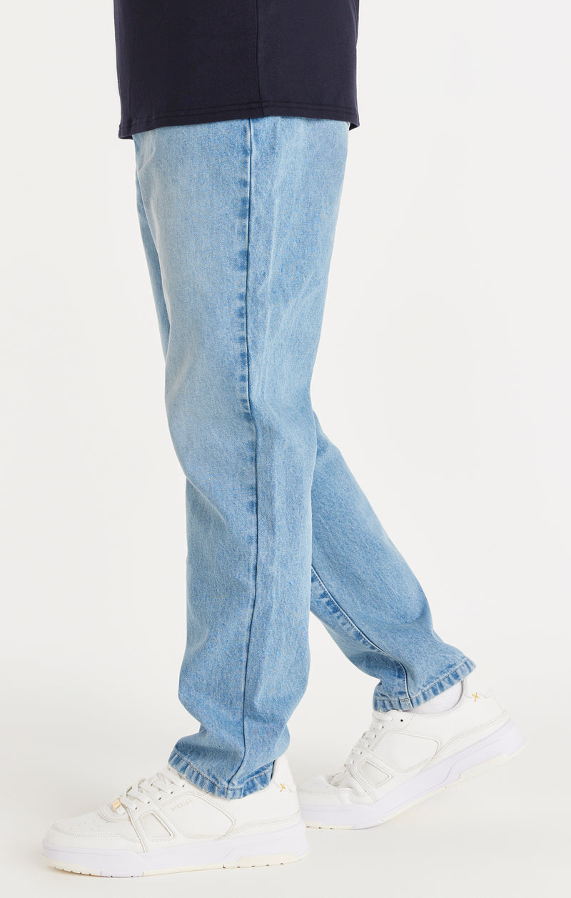 Blue Straight Cut Denim (1)