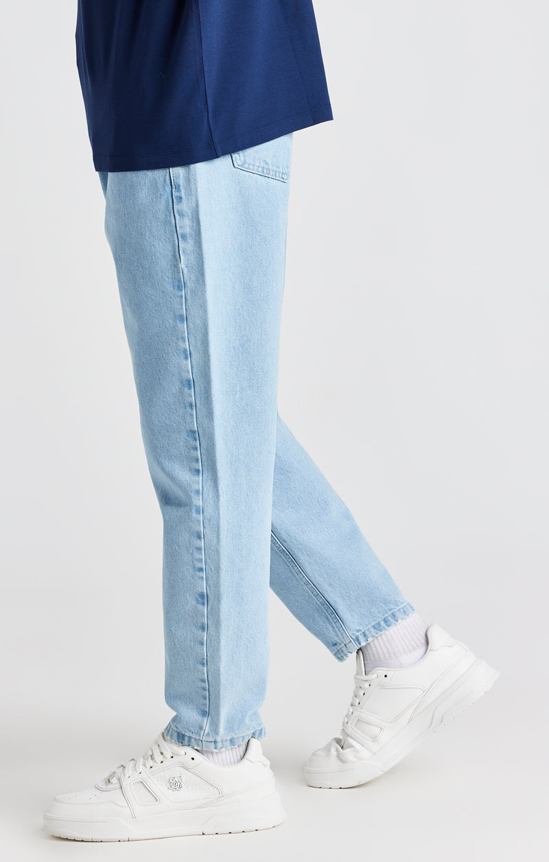 Light Blue Basic Carrot Jean (1)