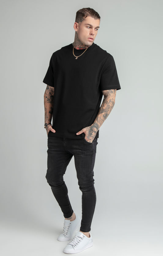 Black Gold Chain Relaxed Fit T-Shirt