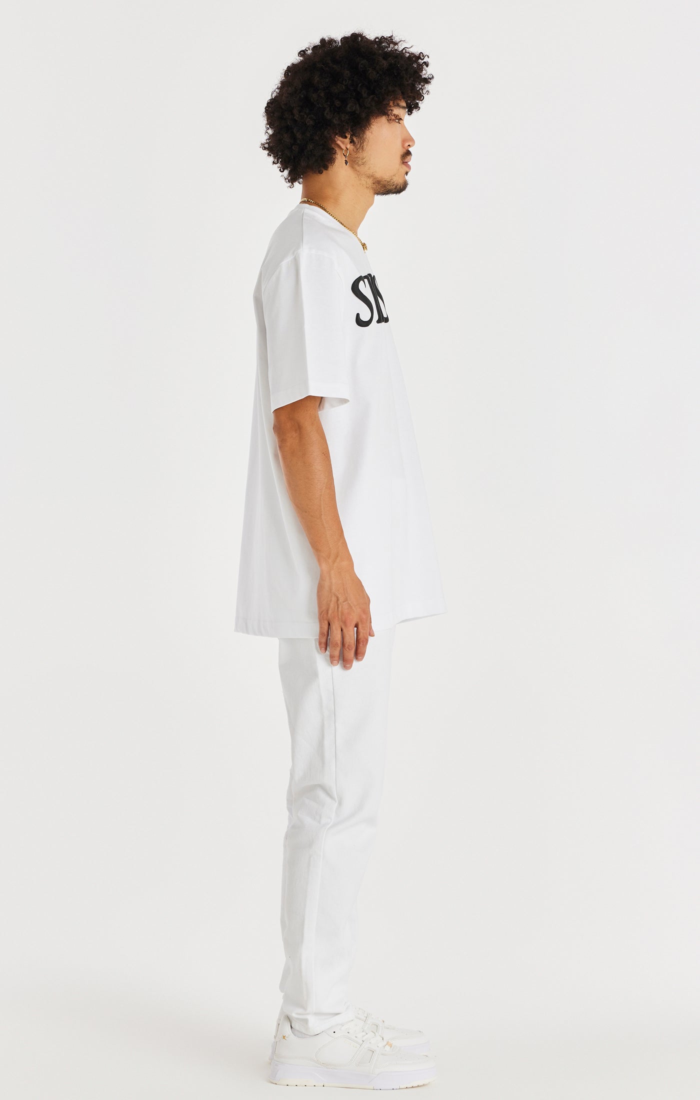 Load image into Gallery viewer, White Straight Cut Denim (4)