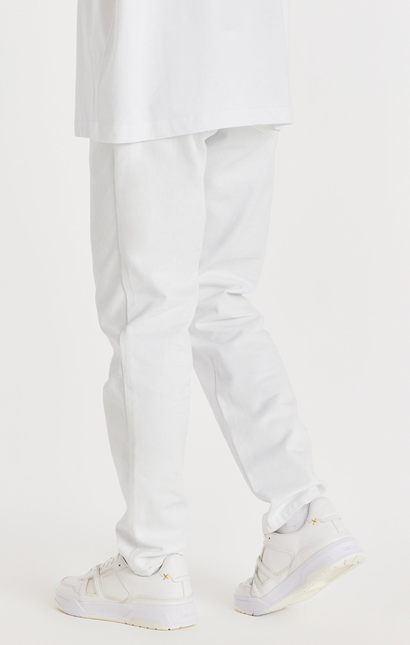 Load image into Gallery viewer, White Straight Cut Denim (2)