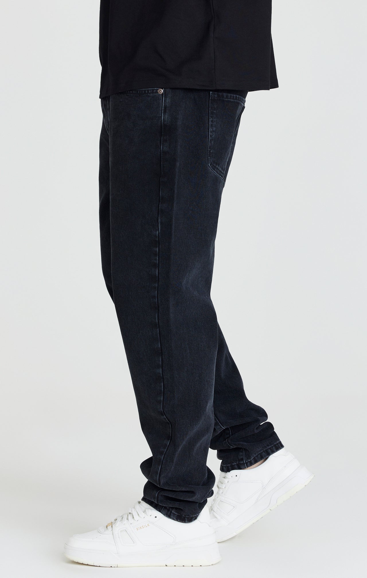 Black Straight Cut Jean (1)