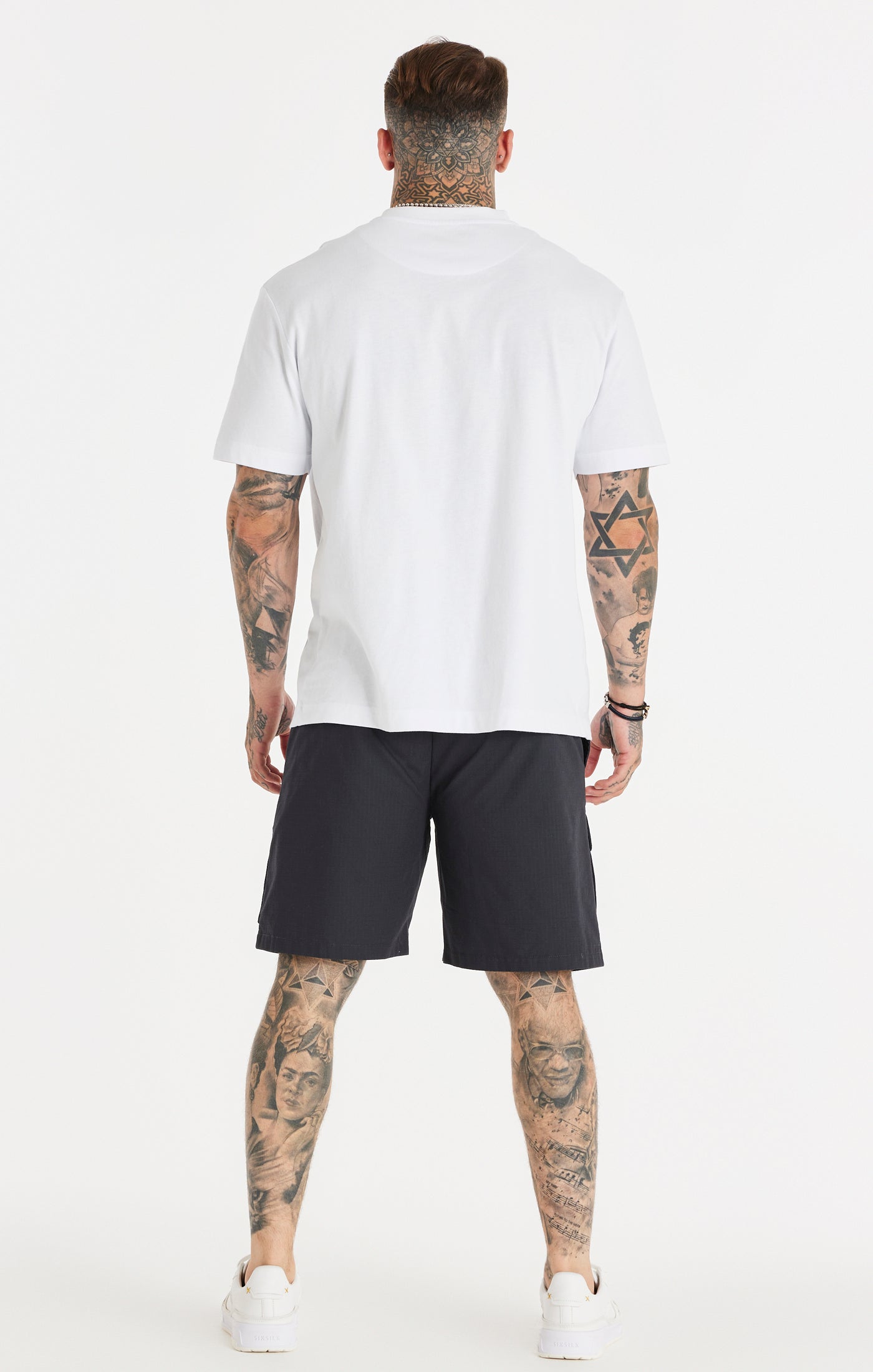 Load image into Gallery viewer, Black Ripstop Cargo Short (6)