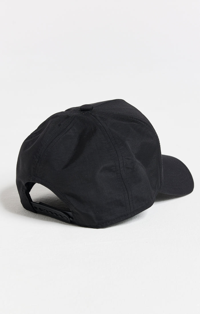 Black Metallic Trucker Cap (1)