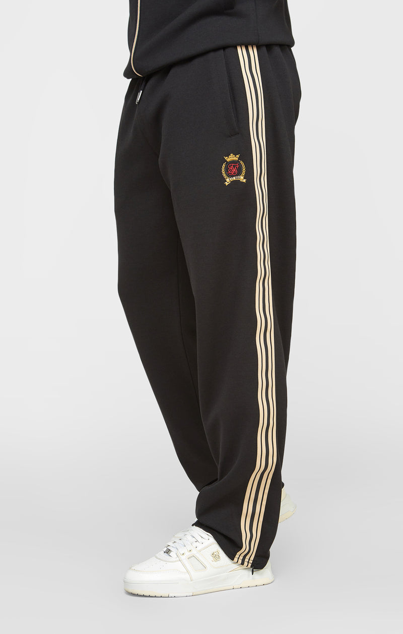 Black Crest Loose Fit Pant