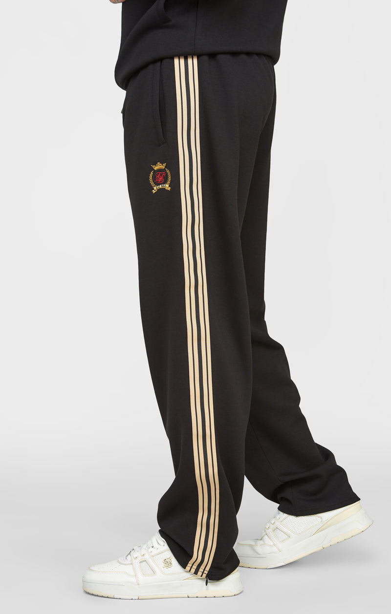 Black Crest Loose Fit Pant (1)