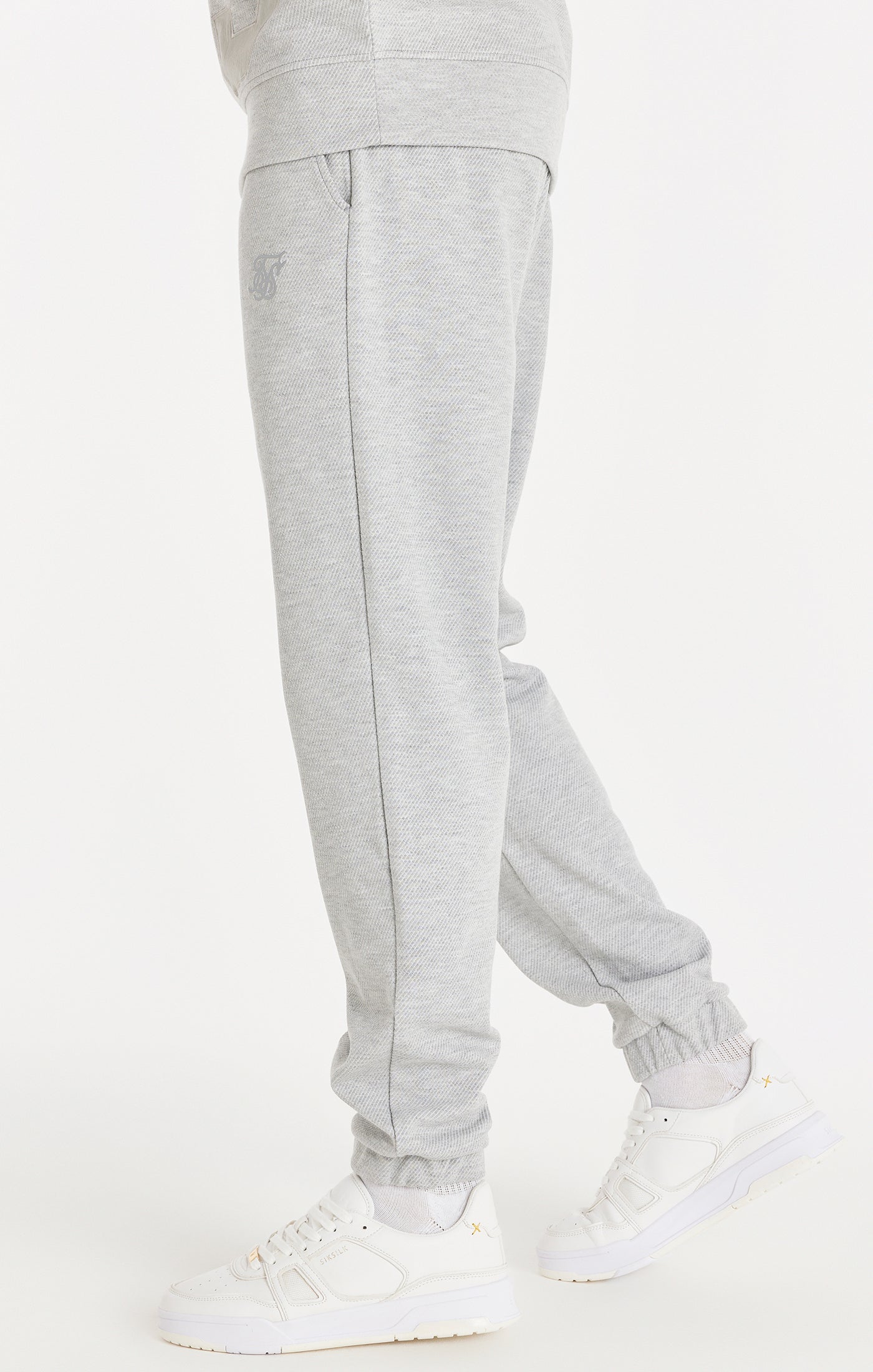 Siksilk hot sale grey joggers