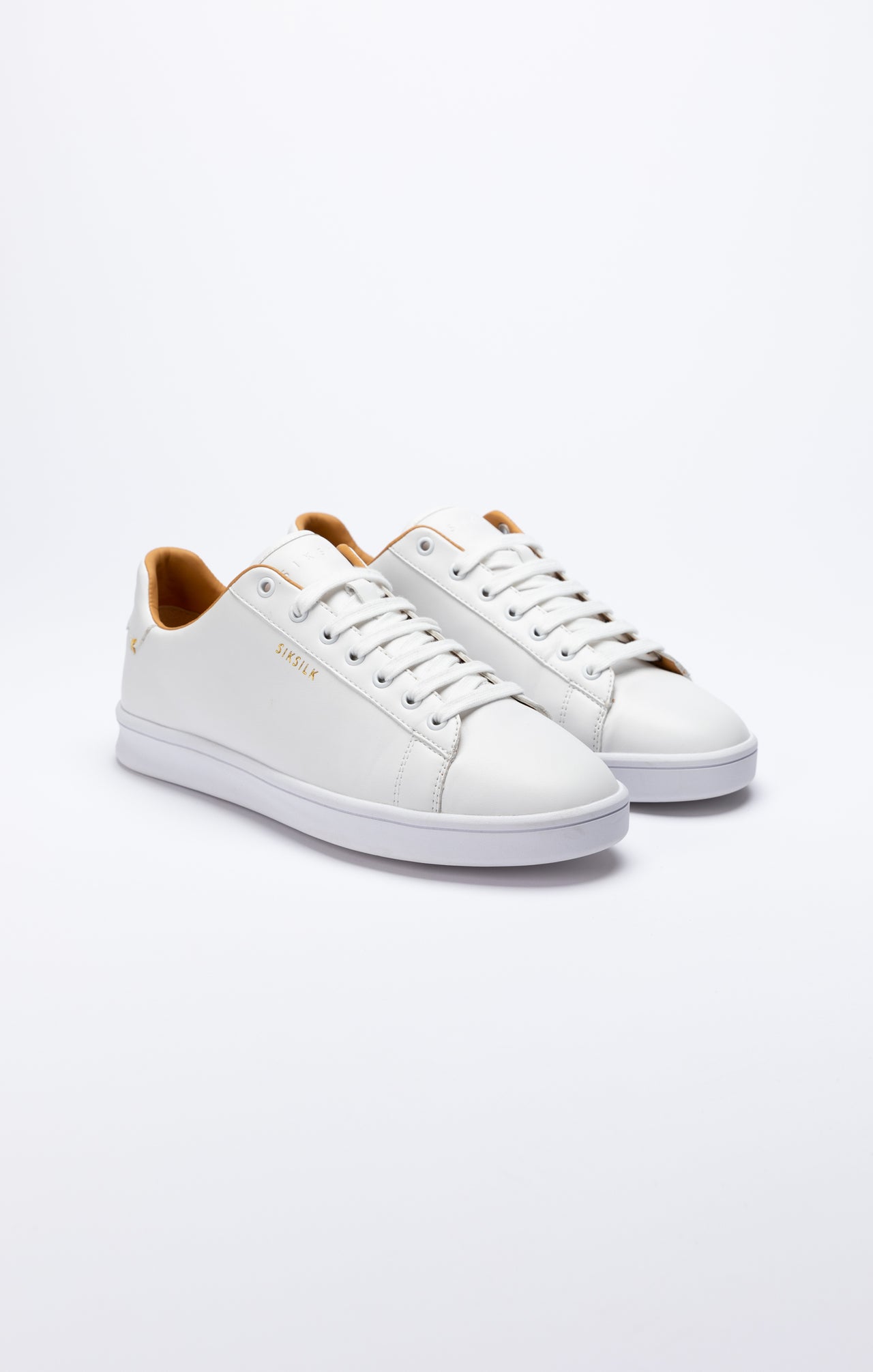 White Low-Top Casual Trainer (4)