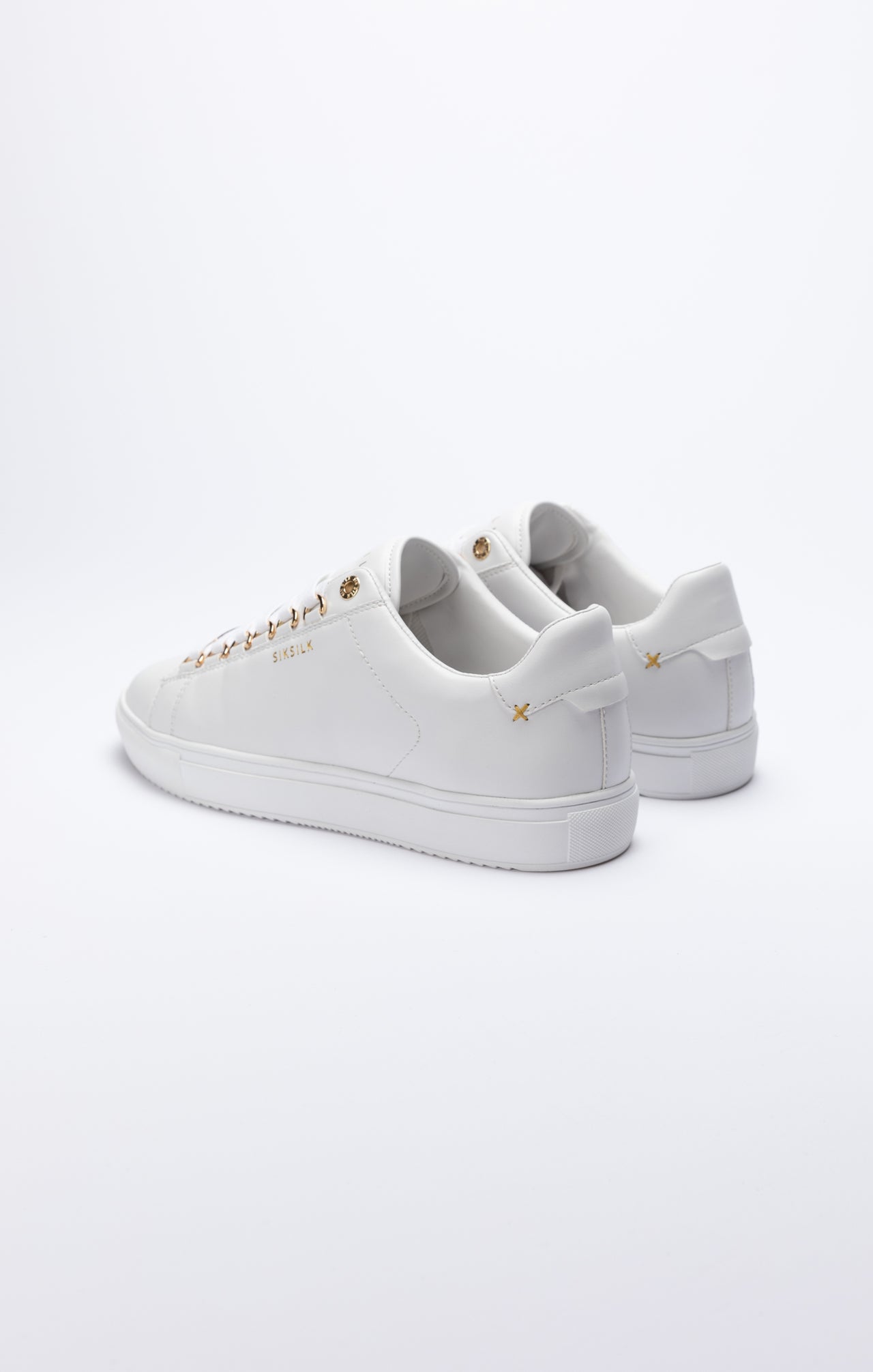 White Classic Trainer With Metal D-Rings (3)