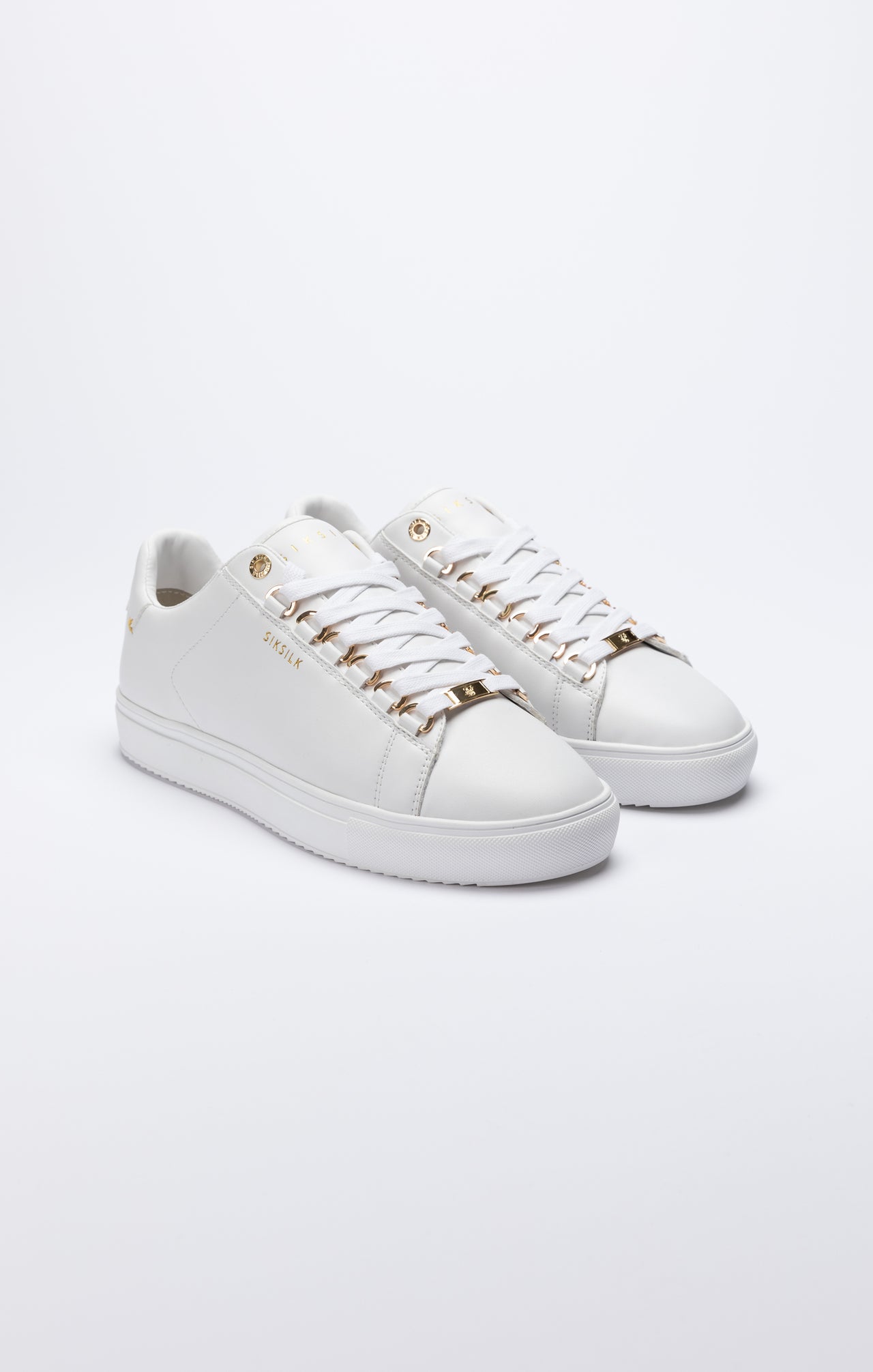 White Classic Trainer With Metal D-Rings (4)