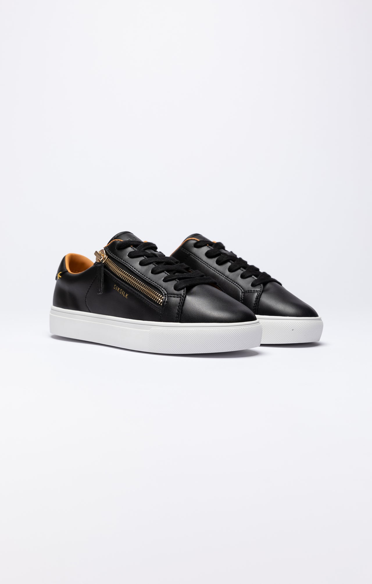 Black Classic Trainer With Functional Zip (3)