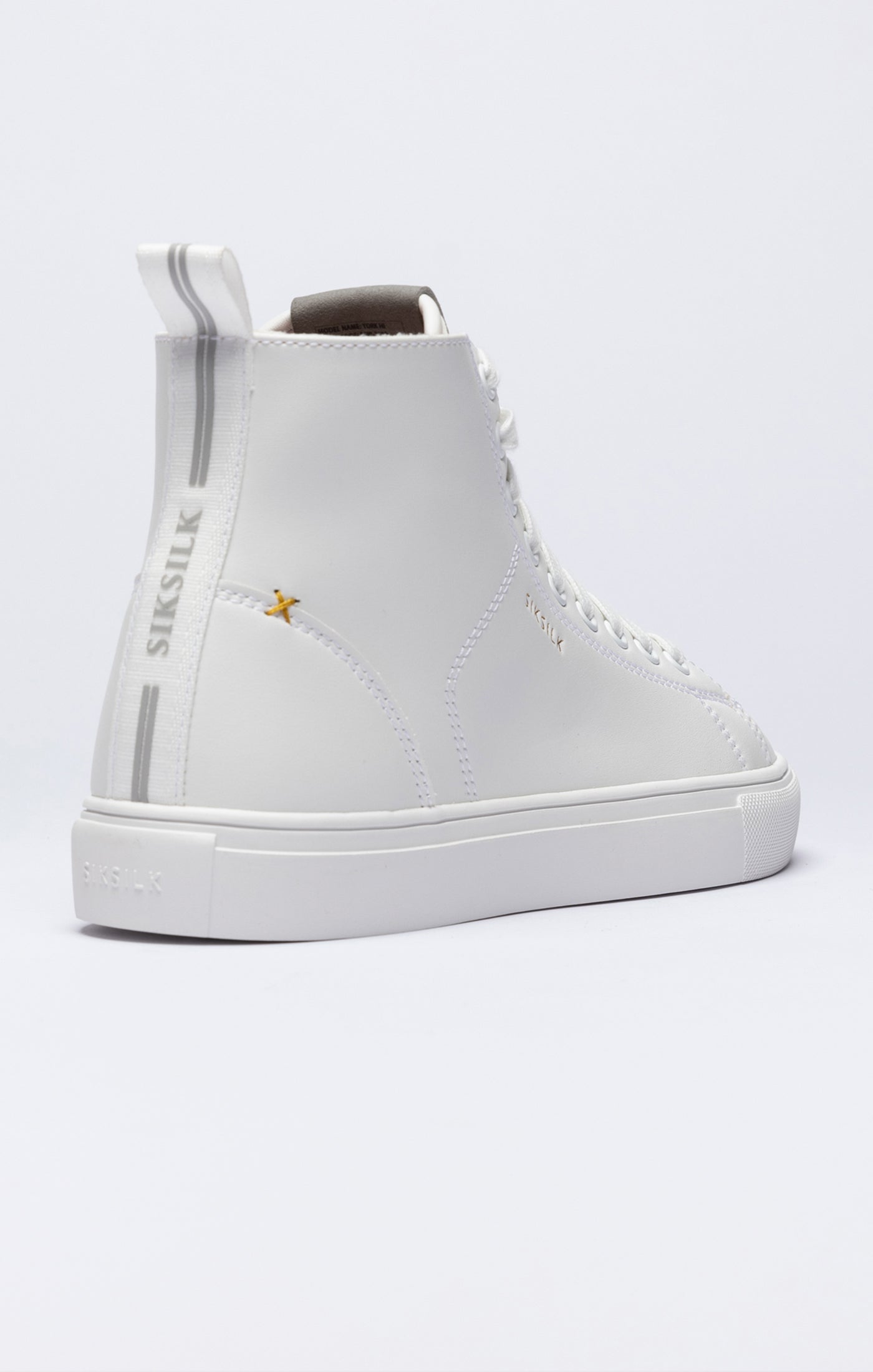 Load image into Gallery viewer, White Classic High-Top Trainer (1)