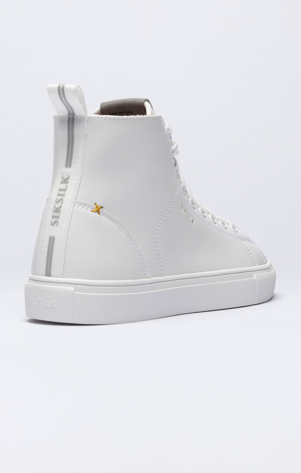 White Classic High-Top Trainer (1)
