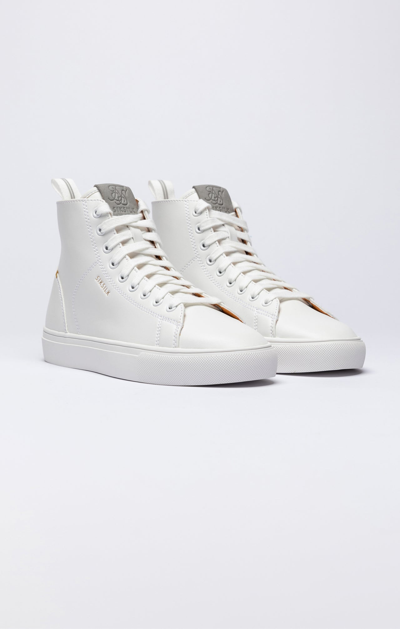 White Classic High-Top Trainer (3)
