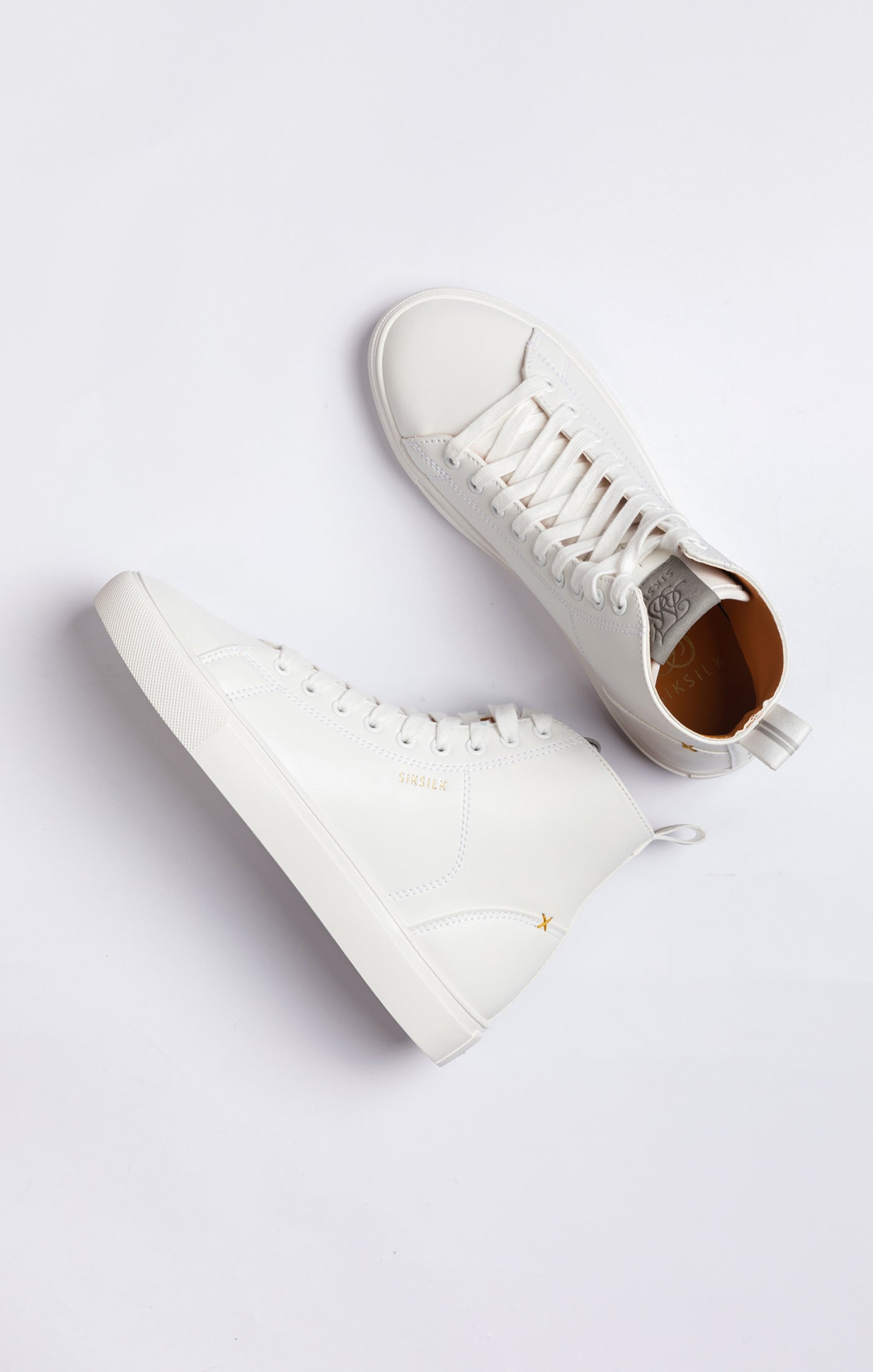 Load image into Gallery viewer, White Classic High-Top Trainer (6)