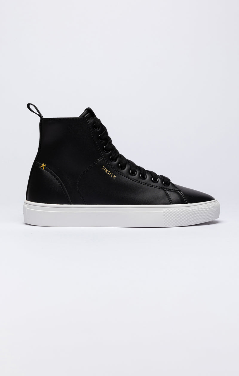 Black Classic High-Top Trainer