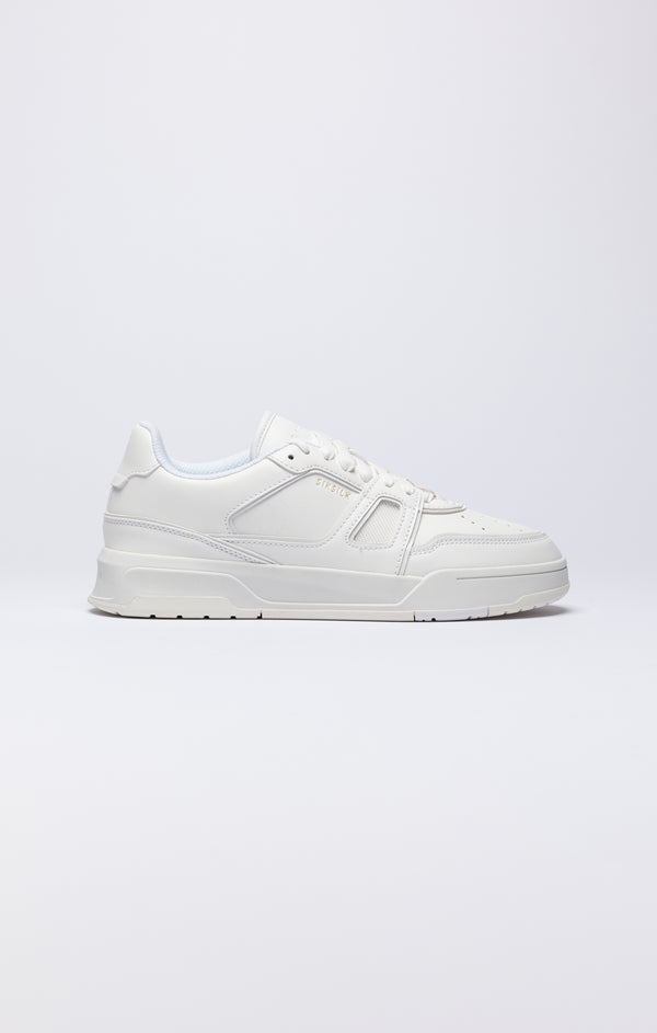 White Low-Top Court Trainer