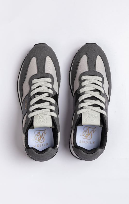 Black Retro Running Trainer