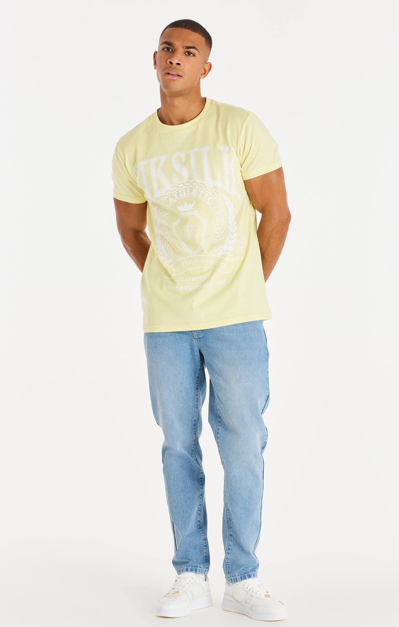 Yellow Varsity Box T-Shirt (2)