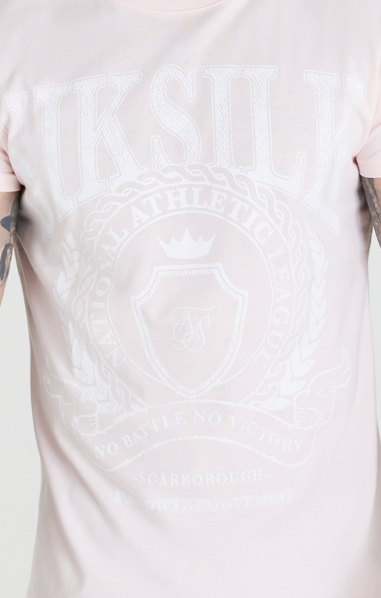 Pink Varsity Boxy Fit T-Shirt (1)