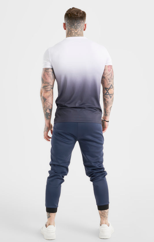 Navy Sports Fade T-Shirt