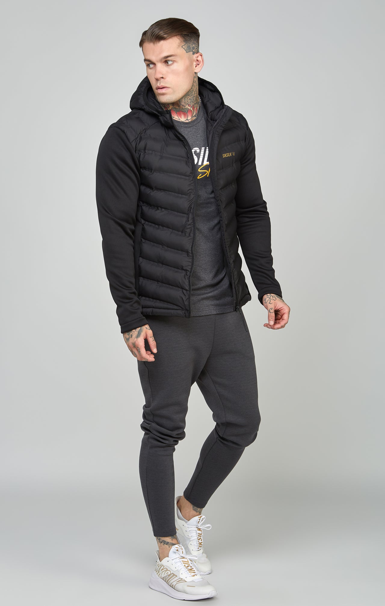 Black Sports Zip-Thru Jacket (2)